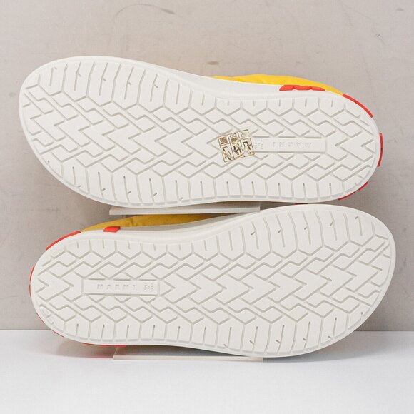Marni Yellow Quilted Puffy Nylon Slip On Sneakers, Size 36 EU (6 US) - Picture 4 of 7